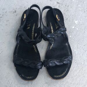 Prada  Flat  Sandals